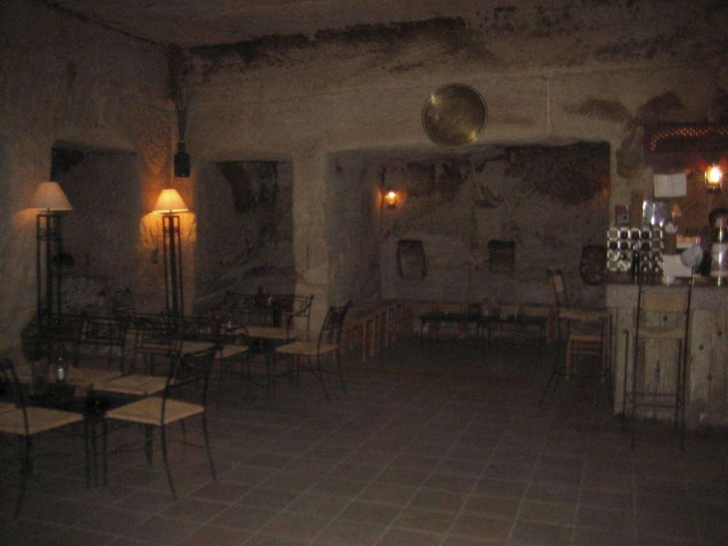 Cave Bar, located in  a 2000 year old Nabatean Tomb